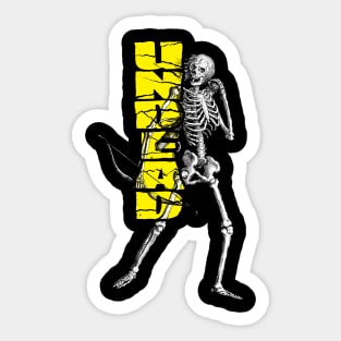 Undead Dnd Skeleton Archer Sticker